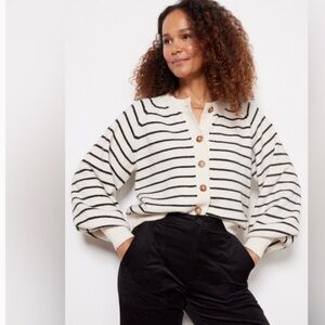 Brand New! French Connection Kezia Stripe Cardigan bought at Evereve